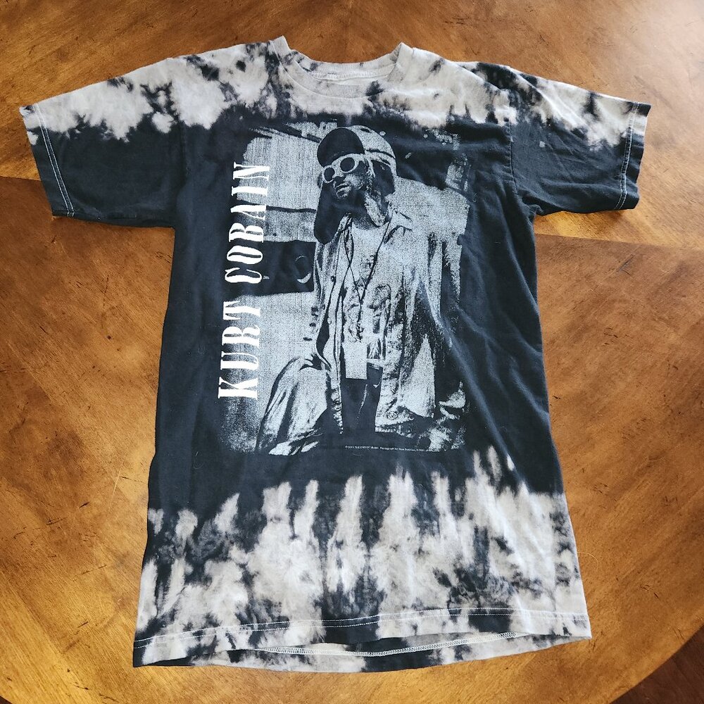 Kurt Cobain The End of Music tee, Men's Small